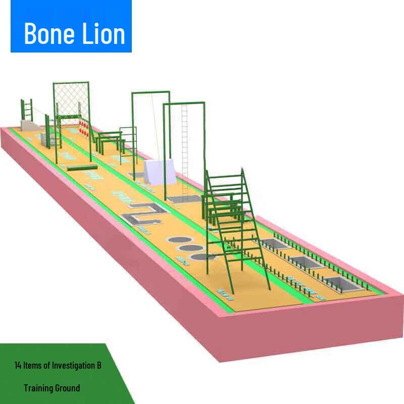 Bone Lion 400m Obstacle Course Physical Training Equipment
