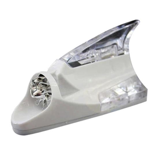 Автомобильный Стайлинг, ветровая энергия, плавник акулы, в форме светодиодного предупреждающего мигающего света, лампа