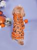 Dog Halloween Costume, Holiday Dog Clothes for Small Dogs , Funny Pet Pumpkin Spider Hoodie, Cat Bone Outfit