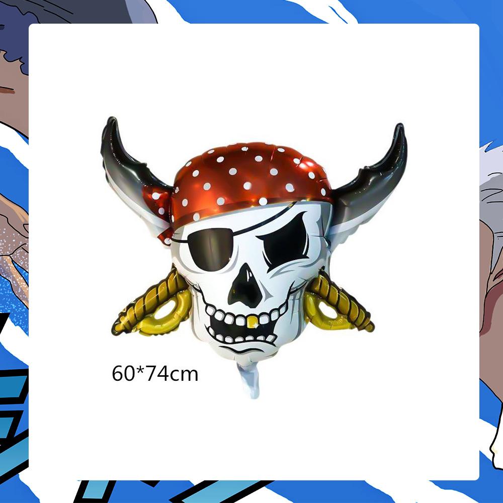 Декор для дня рождения One Piece Воздушные шары Луффи Зоро Одноразовые тарелки для вечеринки Баннер Мешки для подарков Мальчики Принадлежности для детского душа Круглые Сенсорные Сжимаемые Прыгающие