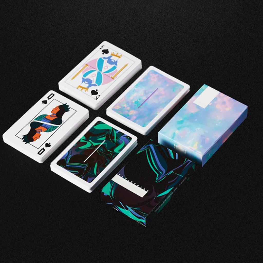 Семейные карточные игры Игральные карты для настольной игры 54 карты Художественные игральные карты Покерная карточная игра Игра для подростков Детей Взрослых