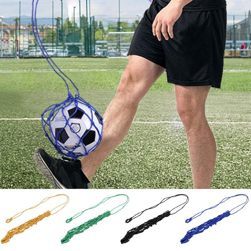 Soccer Juggling Trainer Single-Person High Strength Soccer Ball Trainer Net Football Ball Control Trainer Solo Practice Training