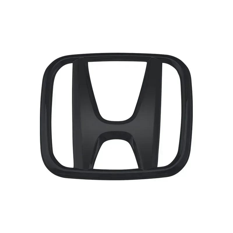 ABS Car Hood Front Bonnet Grill Rear Trunk Emblem Logo Badge Sticker Decal For Honda Civic Fit Jazz Accord CRV HRV City Odyssey