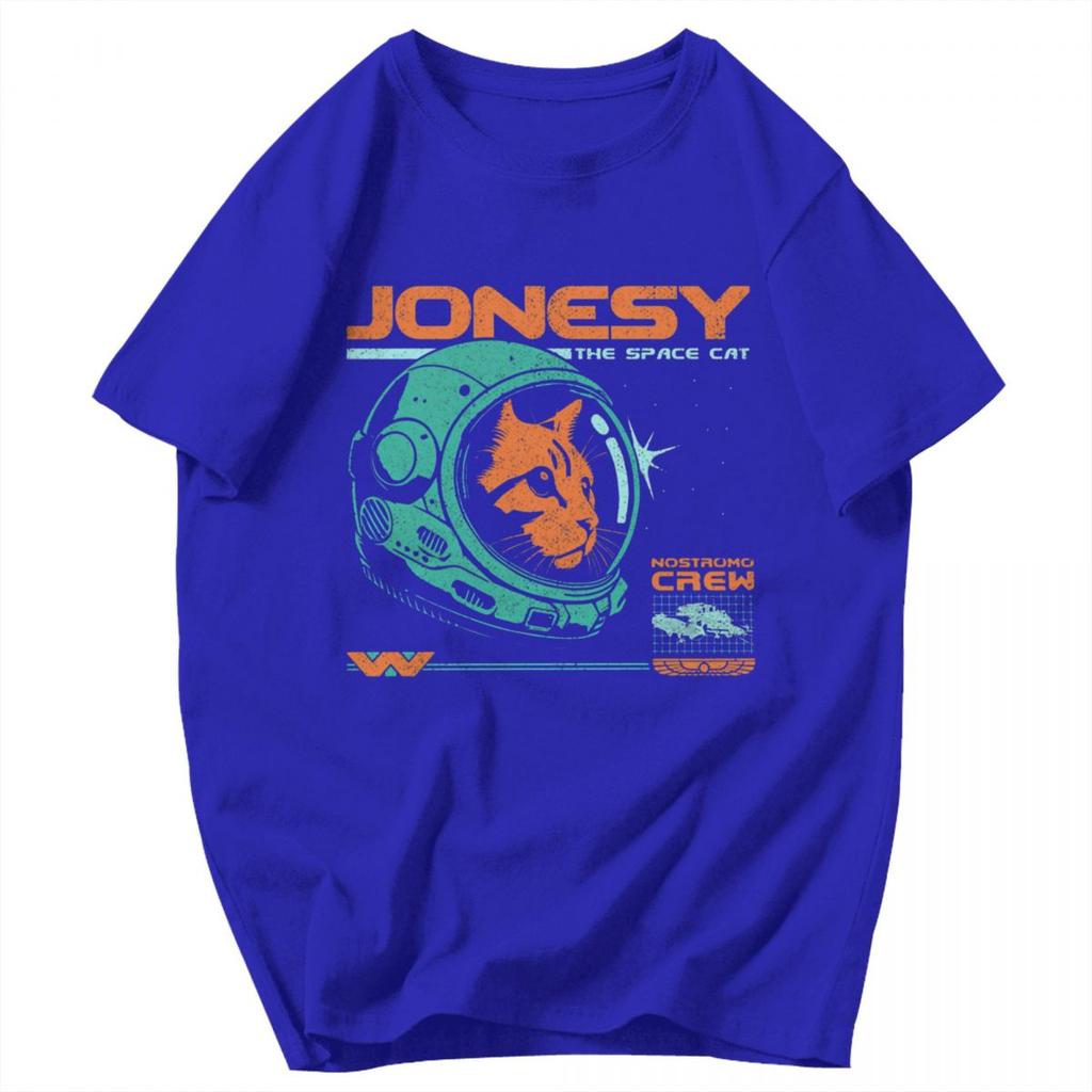 Мужская футболка Jonesy Выживание девяти жизней на борту «Ностромо» Отличная идея Графика Y2K Короткий рукав Унисекс Одежда Футболки