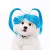 Кошка Собака Домашние животные Парики Головной убор Забавный костюм Щенок Трансвестит Косплей Одевание Милые питомцы Набор для волос Забавный реквизит Головные уборы Аксессуары