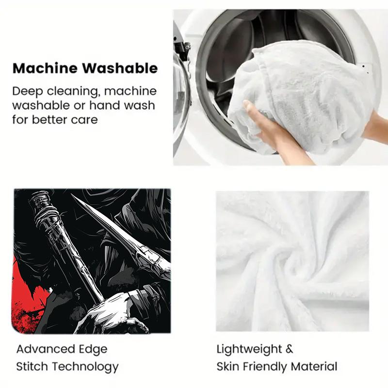 Grim Reaper 2D Flat Pattern Flannel Blanket High quality All Seasons Warmth and Comfort Perfect for Christmas Gifts.MMT0918275