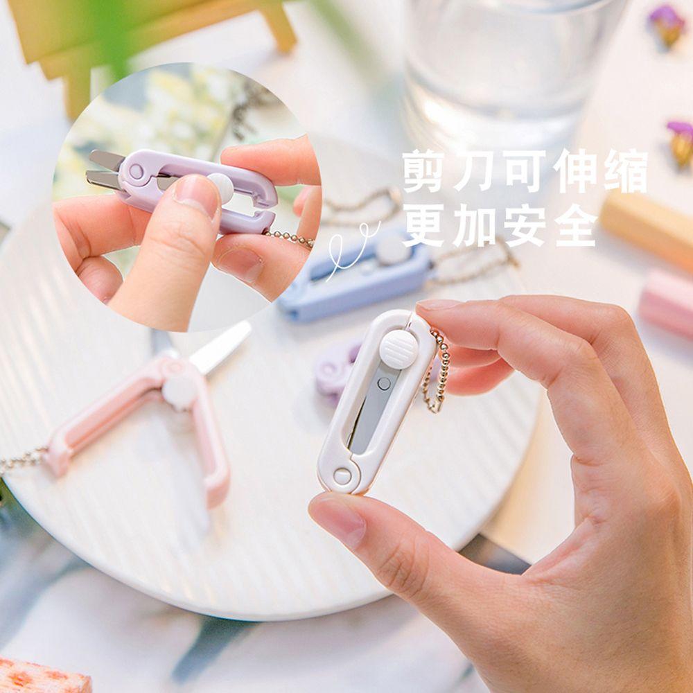 Office Supplies Folding Design Folding Scissors Adjustable Stainless Steel Scissors Scissors