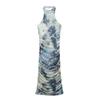 Fashion Style 2024 Spring New Women's Clothing Stylish Backless Print Silk Net Dress 5039476 112