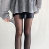Sexy Women Tights Pantyhose Patchwork Sheer Black Thigh High Stockings Tights Women Female Hosidery Over Knee Stripe Pantyhose