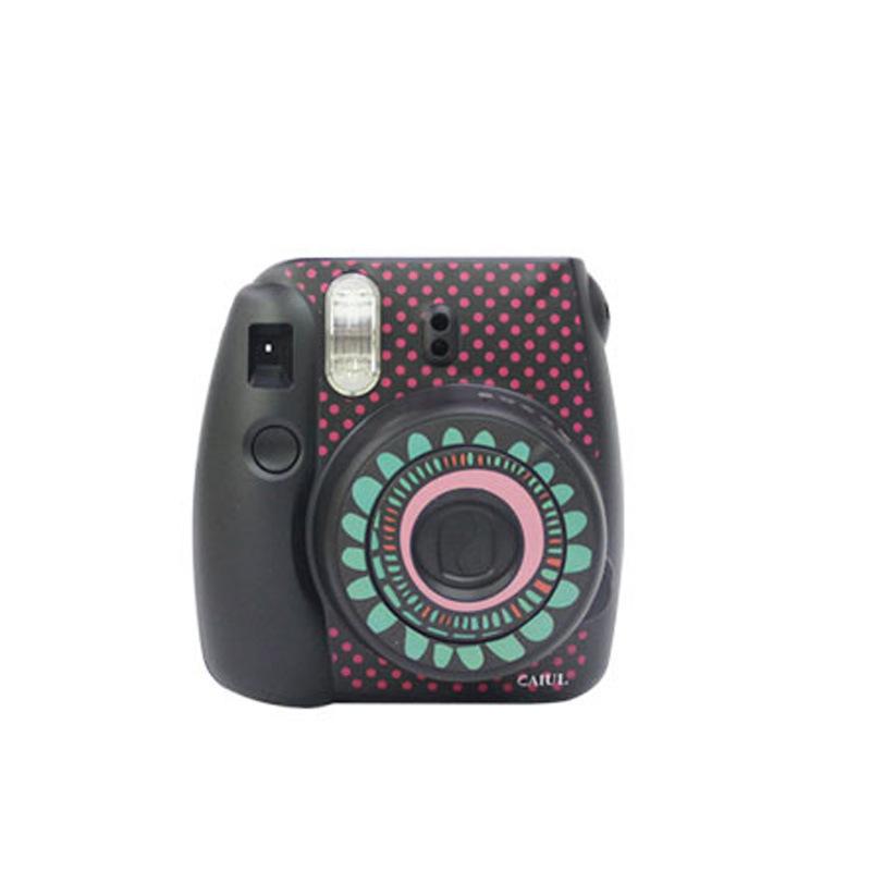Для Instax Mini 8/9, наклейки с подсолнечником, защита для камеры Fujifilm Polaroid