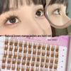 Feather Fan Colored Eyelashes: Gentle 3-Step Cosplay & Daily Wear