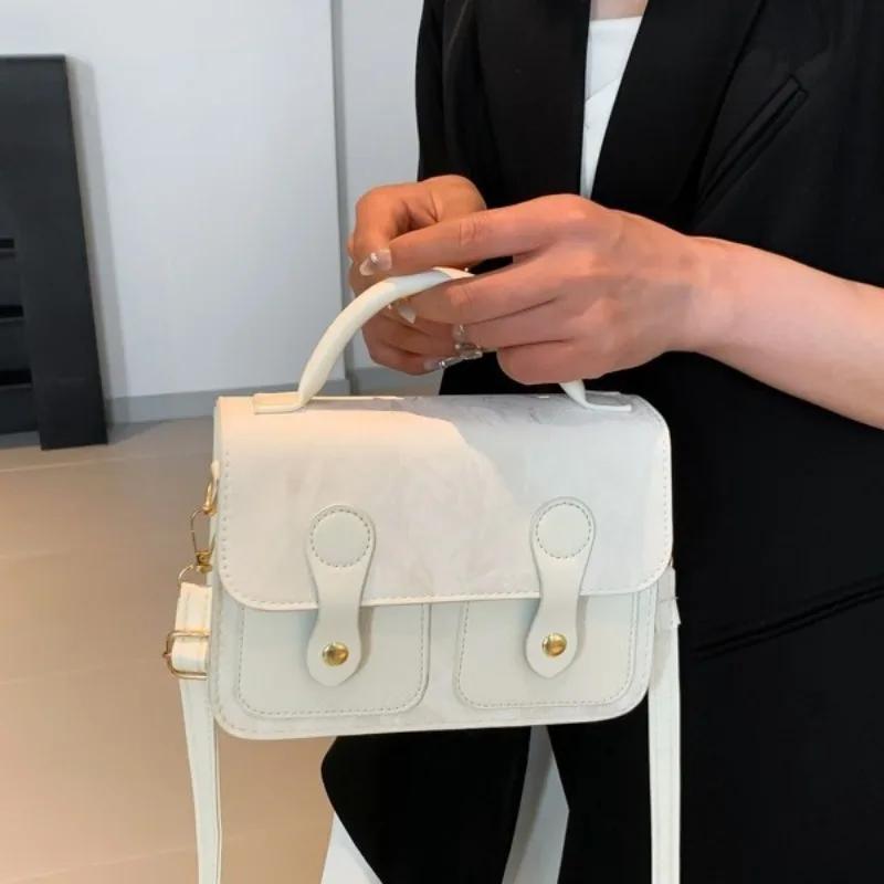 Popular Niche Handbag Women's New Fashion Versatile Messenger Bag High-end Single Shoulder Casual Small Square Bag