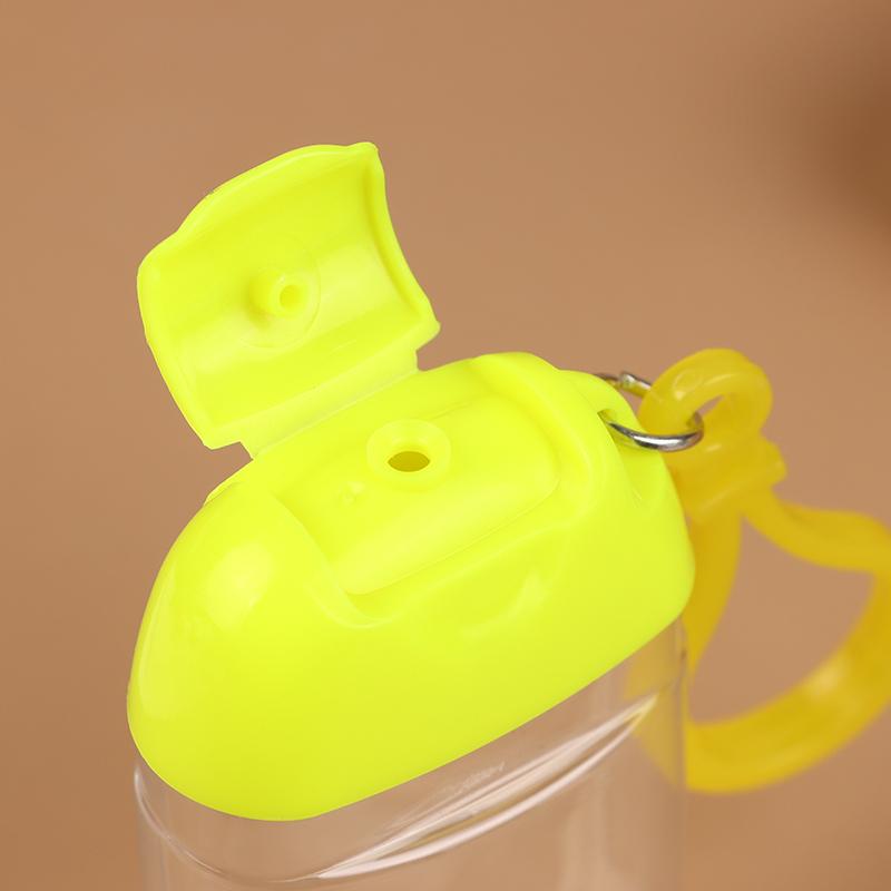 30 мл Портативные многоразовые флаконы с крючком, контейнер для дезинфицирующего средства для рук, спирта, косметики, уличный мини-контейнер-дозатор для мыла