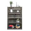 Nyana Home 5 Tier 10 Hole PVC & Fabric Storage Shelving Unit 125x80x29 Cm