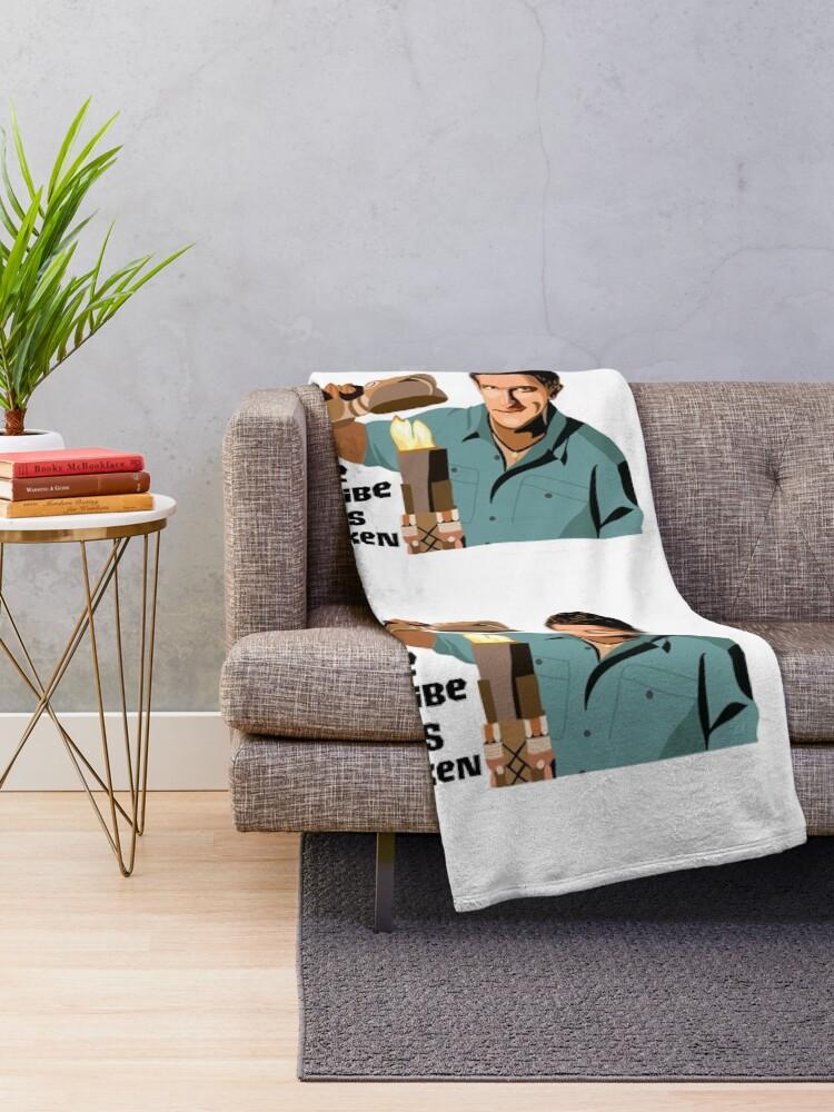 Jeff Probst The Tribe Has Spoken Throw Blanket Soft Cozy Home Textile for Living Room Decor