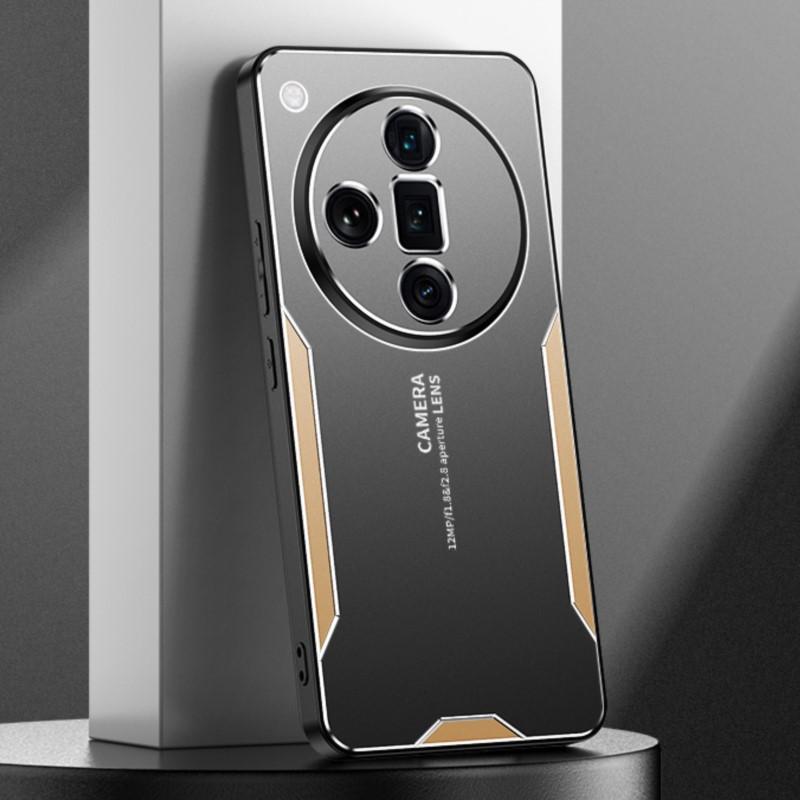 Для OPPO Find X7 Чехол Металлический Алюминиевый Чехол Защитный Линзы Frost Чехол Для OPPO Find X7 Предотвращает Отпечатки Пальцев Металл+ТПУ