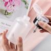 Пластиковый флакон для ногтей, непроливающийся, пустой, с помповым дозатором, многоразовый контейнер, инструменты для маникюра