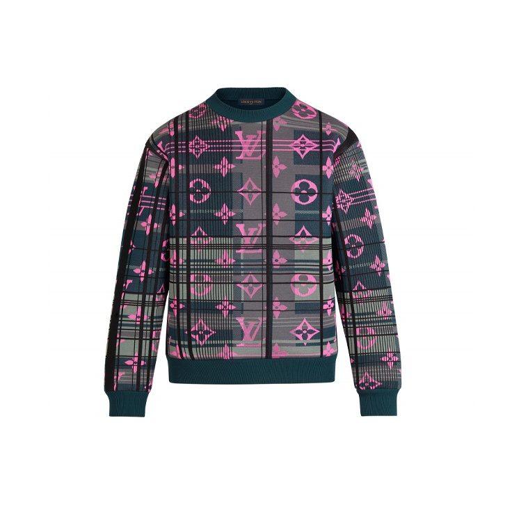 Louis Vuitton Свитшот с жаккардовым узором и монограммой 1A8P0J