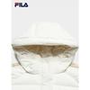 Fila Женская повседневная свободная длинная пуховая куртка с капюшоном 2025 Зима