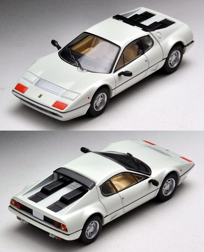Tomica Limited Vintage Neo Ferrari 512 Bbi White Finished Product 1/64 LV-N