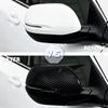 Для Honda CRV CR-V 2017 2018 2019 2020 Автомобильное Зеркало Заднего Вида Боковое Зеркало Крышка Колпачок Крыла Внешняя Наклейка на Дверь Чехол Отделка Углеродное Волокно