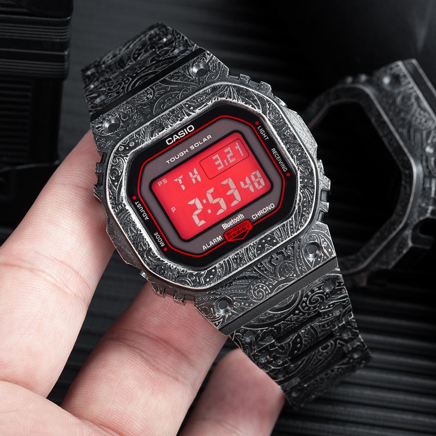 Casio Мужские часы DIGITAL Серия 43 мм Красные GW-B5600AR-1PR(Команда788--)