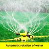 Lawn Automatic Water 360° Rotation Combination Adjustable Rotating Arms Rotary Triple Nozzle Outdoor Watering and Irrigation
