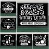 Funny Witches Kitchen Vintage Sign Wall Art Canvas Painting Home Decor Wicca Magic Food Quotes Art Poster And Prints No Frame
