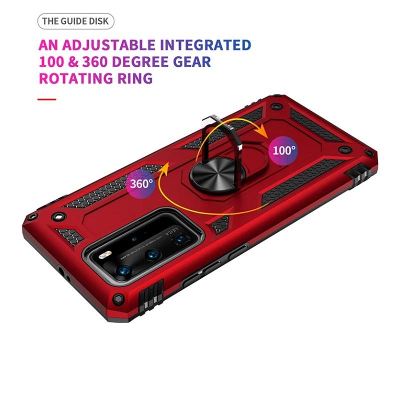 Ударопрочный бронированный автомобильный магнитный чехол для телефона Huawei Mate 40 30 20 20X P40 P30 P20 Lite Pro Plus 5G 2019 кольцо-держатель задняя крышка