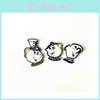 Очаровательные серьги-пуссеты с чайником Леди, мультяшным персонажем из «Красавицы и чудовища», для женщин