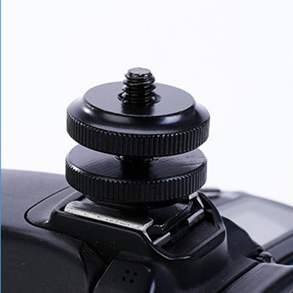 Адаптер с винтовой резьбой для крепления типа «горячий/холодный башмак» из алюминиевого сплава, новый адаптер для вспышки, аксессуары для камеры