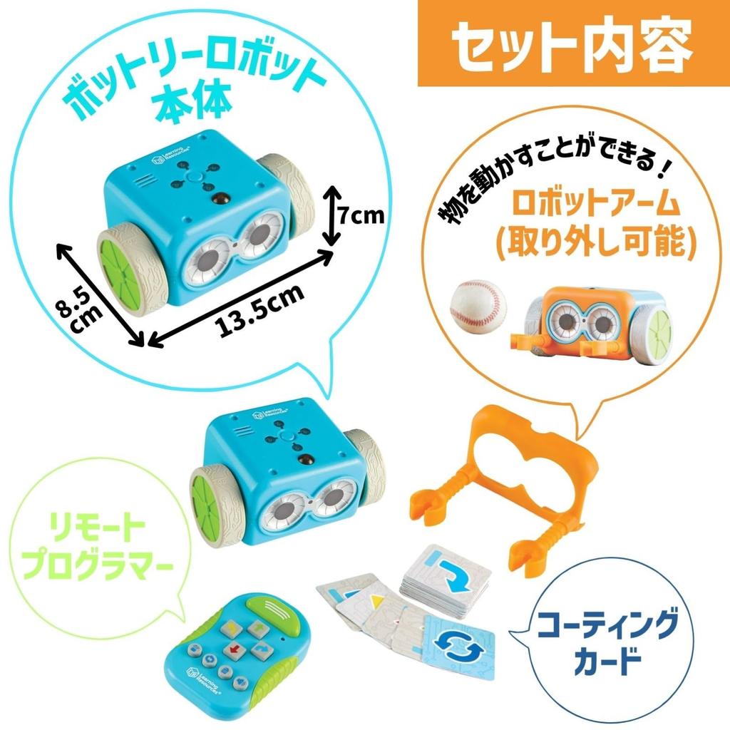 Learning Resources Робот для программирования Botly, Одиночная упаковка LER2936, Оригинал, для дошкольников