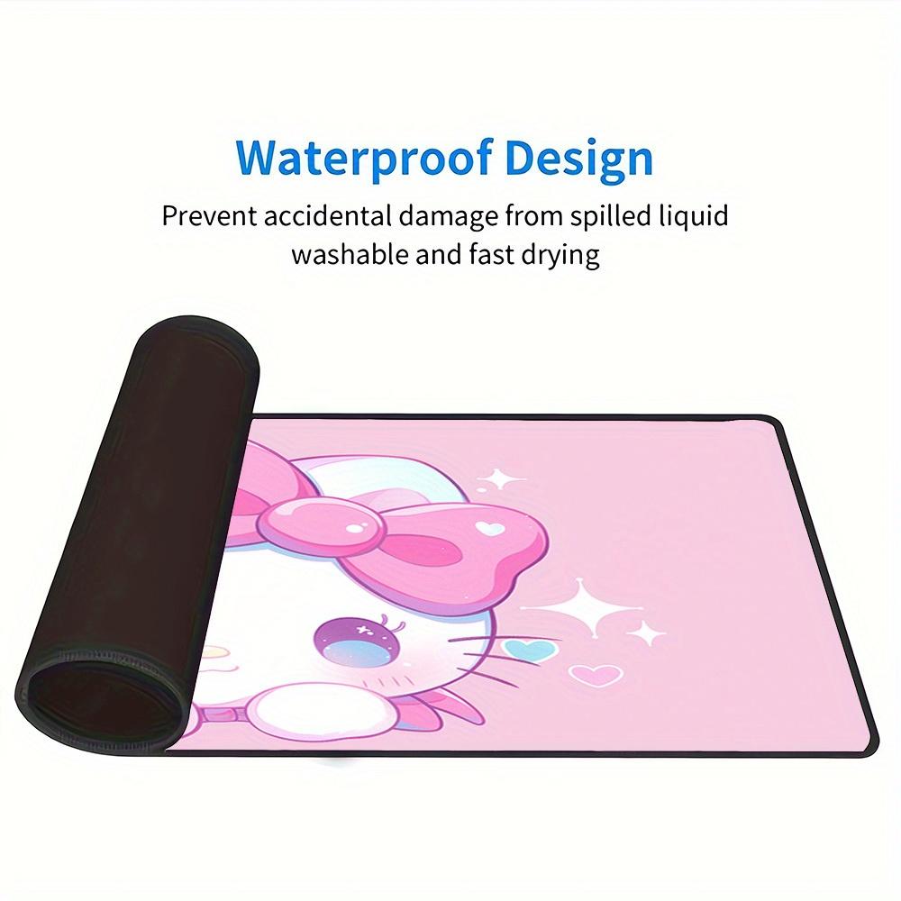 1pc Hello Kitty Cute PastelComputer Pad with Vibrant Game Machine Print, Mouse Pads for Desk0515010