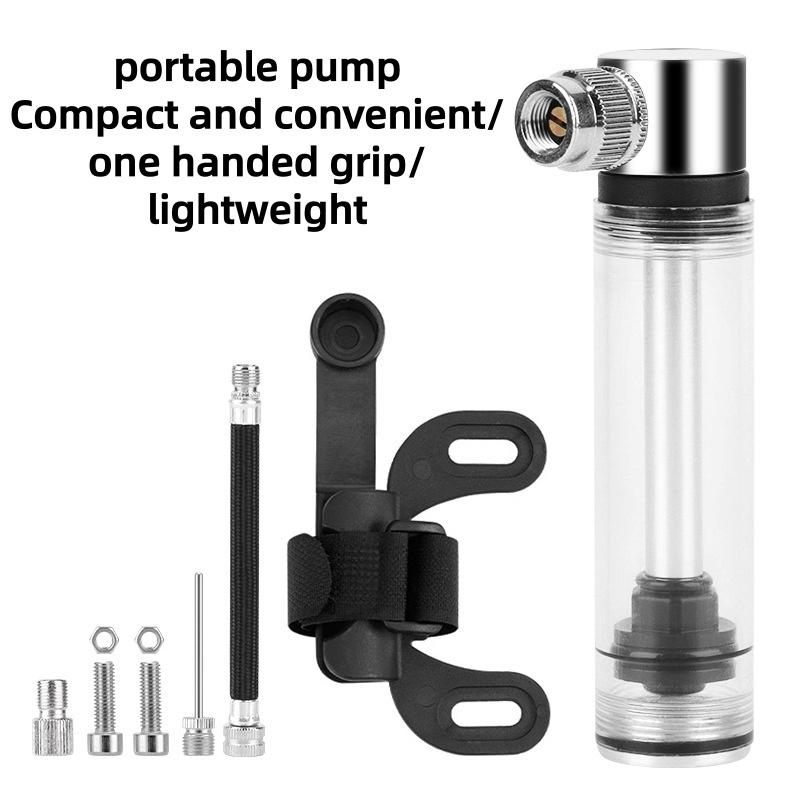 Bicycle Inflator Basketball Inflator Mountain Bike Road Bike Portable Outdoor Cycling Inflator Pump
