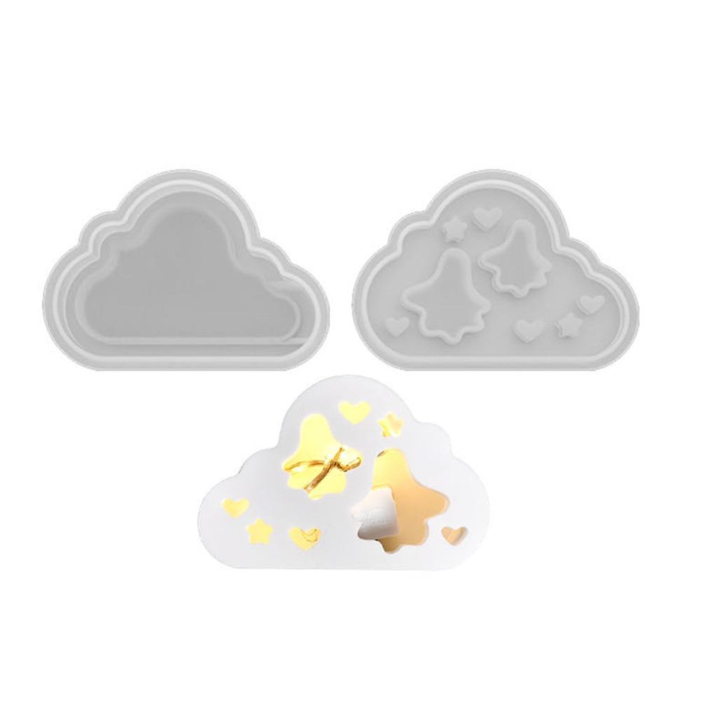 Creative Candle Lamp Silicone Mold Soft Halloween Candle Jar Mold  Party Decoration