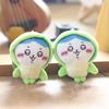 Cute Cute Transformed Into Self-deprecating Bear Xiaoba Pendant Plush Toys Schoolbag Hanging Ornament Keychain Doll