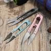 Mini Scissor High-carbon Steel U Shape Sewing Snips Cutting Tools Thrum Yarn Clippers Trimming Nipper Household Items for Home