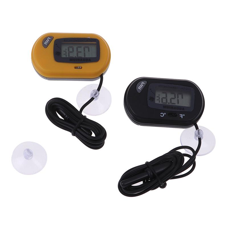 ЖК-цифровой аквариум для рептилий, аквариумный водомер, термометр, температура