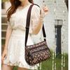 New Large Capacity Multi-layer Women's Crossbody Bag, Single Shoulder Fashion Trend Printed Bag Zero Wallet