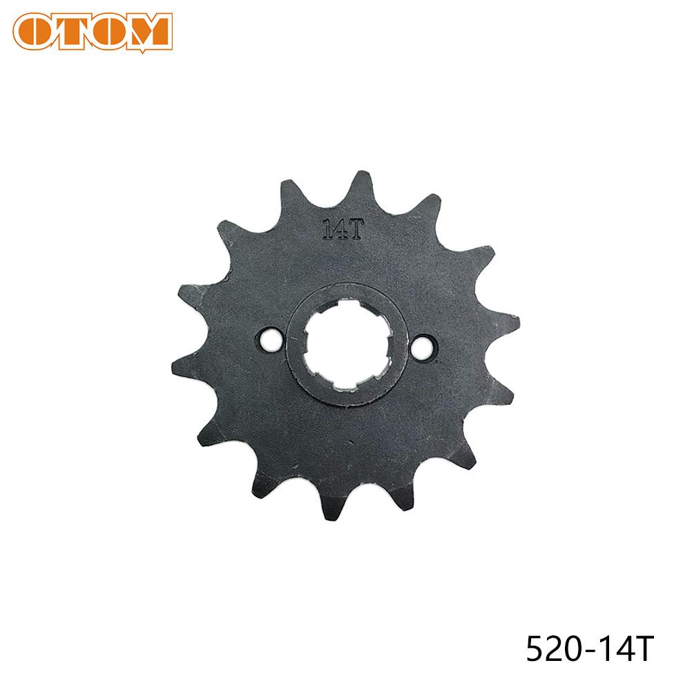 OTOM Передняя звезда для мотоцикла HONDA CRF230L CRF230M SL230 XR230 Цепь 428 520 12T 13T 14T 16T Ведущая звезда Мотокросс Эндуро