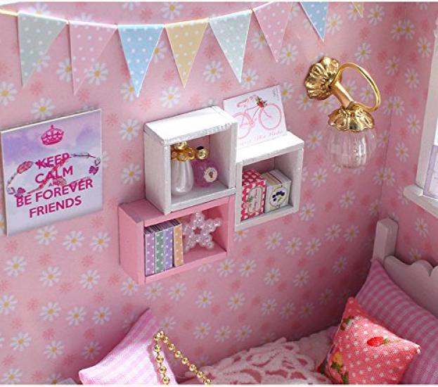 Кукольный домик Набор для самостоятельной сборки Миниатюрная Принцесса Солнца (t-ФРИК)