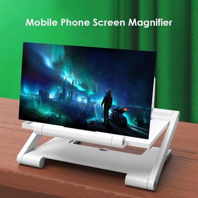 Складная подставка-держатель Усилитель видео 8 дюймов 3D HD Усилитель экрана мобильного телефона Складной дисплей Увеличенная подставка-держатель