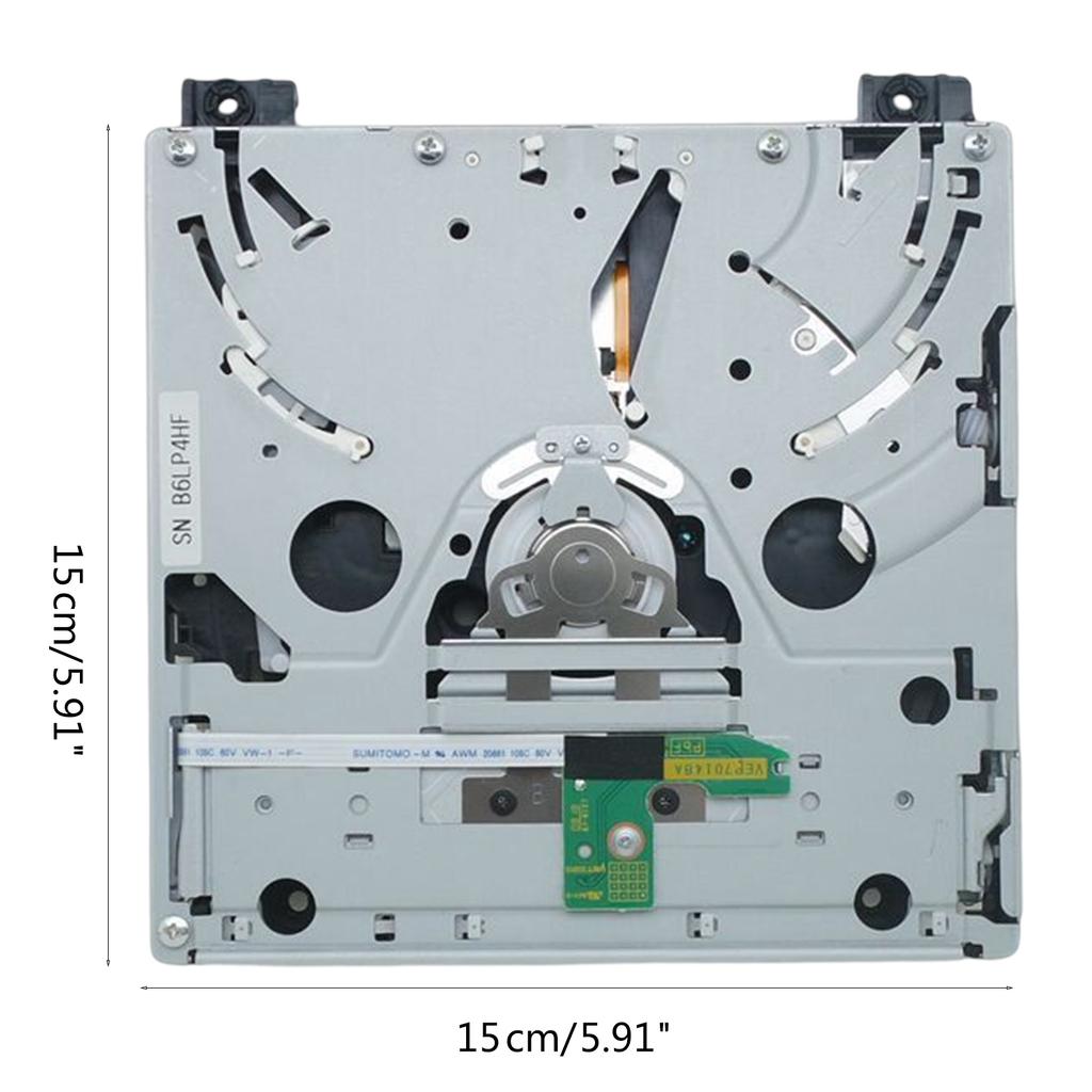 Professional Drive Disk CD-Drives Replacement DVD ROM Drive Dual-IC Disc Repair Part for Wii Console Quick Fixing