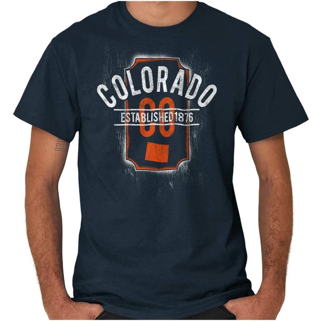 Vintage Colorado Athletic CO Souvenir Gift Womens or Mens Crewneck T Shirt Tee