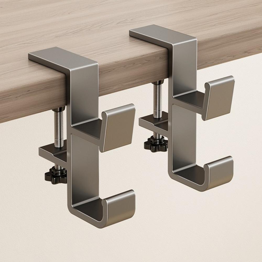 Punch-free Desk Side Holder Portable Table Hook New Hanging Bag Hook Table