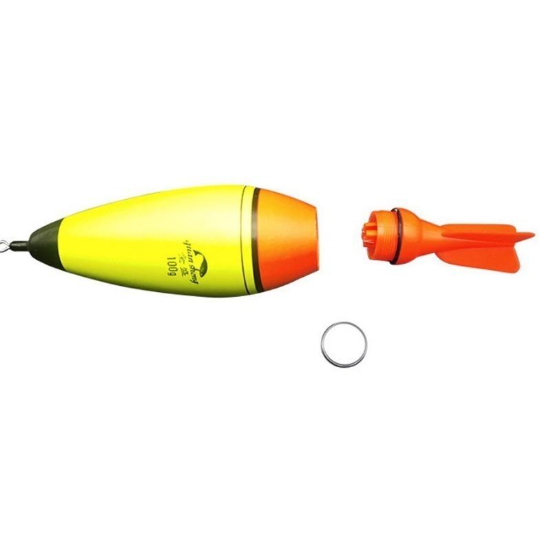 1 шт. Цвет-изменяющий дрейф для рыбалки на камнях, большая плавучесть, дрейф на большие расстояния, внешний ракетный поплавок