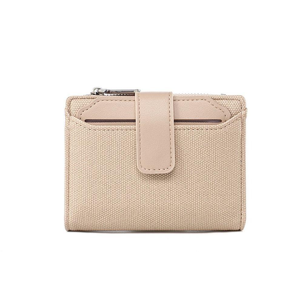 Однотонный короткий кошелек, короткие кошельки для монет, кошелек, новый складной кошелек для женщин