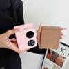 Solid Color For HuaWei Pocket 2 Magnetic Phone Case Shockproof Hinge Protective PC Hard Shell Back Cover