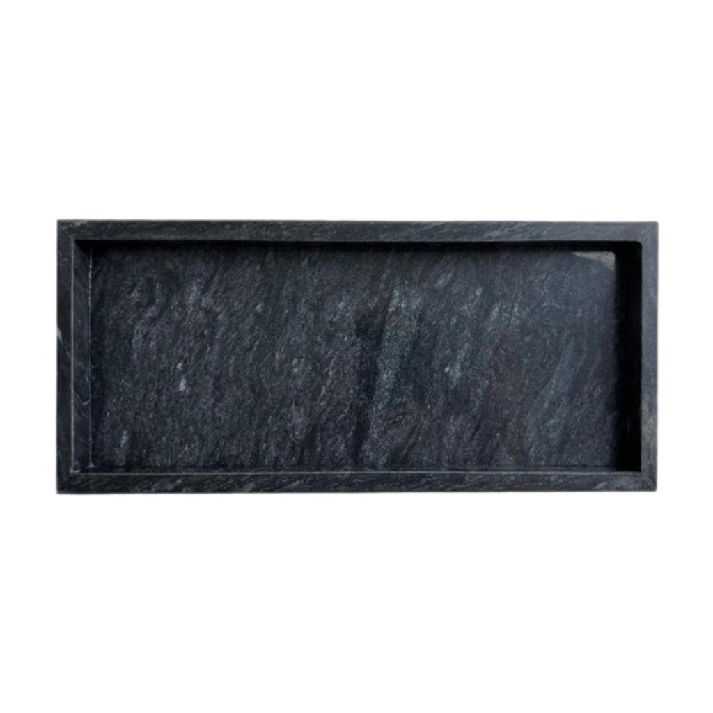 Мраморный Камень Поднос для Сервировки Лосьон Косметика Органайзер для Ювелирных Изделий Мраморный Элегантный Поднос для Ювелирных Изделий для Клуба Туалетного Столика Офиса Кухни Дома