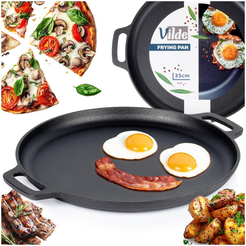 Cast iron frying pan CAST LINE 35x41.5 cm